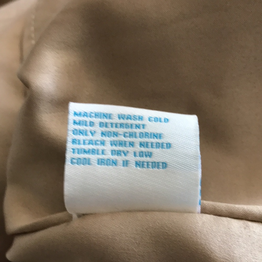 C&C California Tan Ruffle Jacket Size S - Picture 9 of 9